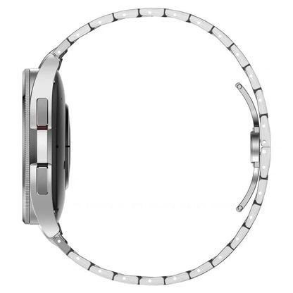 For Samsung Galaxy Watch6  /  Watch 5  /  Watch FE 40mm / Watch4 Watch Strap Stainless Steel Watchband with Butterfly Buckle