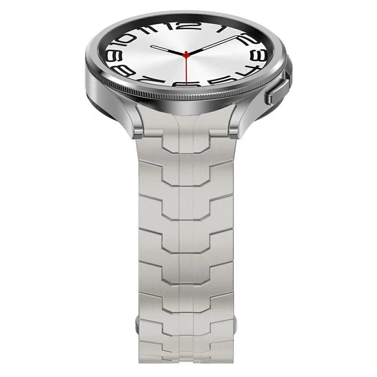 For Samsung Galaxy Watch6  /  Watch 5  /  Watch FE 40mm / Watch4 Watch Strap Stainless Steel Watchband with Butterfly Buckle