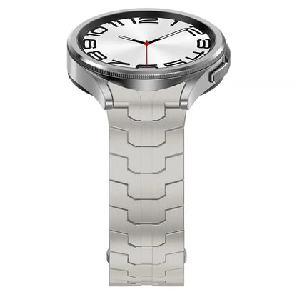 For Samsung Galaxy Watch6  /  Watch 5  /  Watch FE 40mm / Watch4 Watch Strap Stainless Steel Watchband with Butterfly Buckle