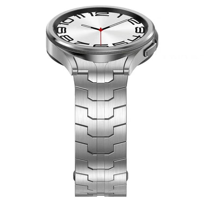 For Samsung Galaxy Watch6  /  Watch 5  /  Watch FE 40mm / Watch4 Watch Strap Stainless Steel Watchband with Butterfly Buckle