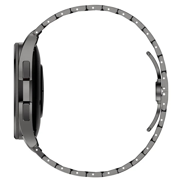 For Samsung Galaxy Watch FE 40mm / Watch6 / Watch6 Classic / Watch 5 Stainless Steel Watch Strap Butterfly Buckle Wrist Band
