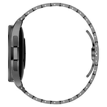 For Samsung Galaxy Watch FE 40mm / Watch6 / Watch6 Classic / Watch 5 Stainless Steel Watch Strap Butterfly Buckle Wrist Band