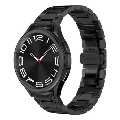 For Samsung Galaxy Watch FE 40mm / Watch6 / Watch6 Classic / Watch 5 Watchband Stainless Steel Watch Strap Replacement