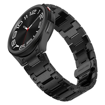 For Samsung Galaxy Watch FE 40mm / Watch6 / Watch6 Classic / Watch 5 Watchband Stainless Steel Watch Strap Replacement