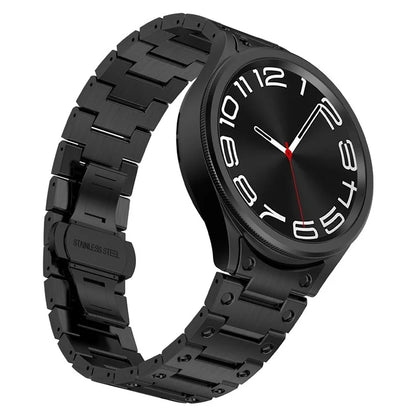 For Samsung Galaxy Watch FE 40mm / Watch6 / Watch6 Classic / Watch 5 Watchband Stainless Steel Watch Strap Replacement
