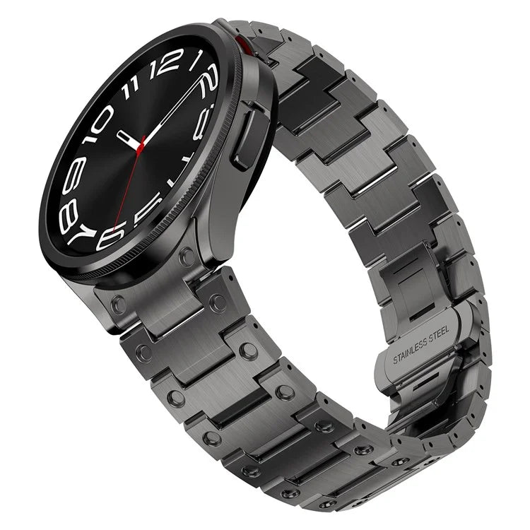 For Samsung Galaxy Watch FE 40mm / Watch6 / Watch6 Classic / Watch 5 Watchband Stainless Steel Watch Strap Replacement