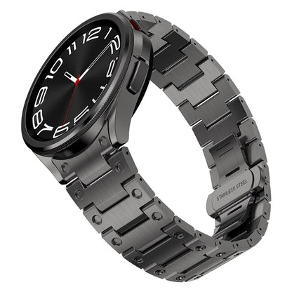 For Samsung Galaxy Watch FE 40mm / Watch6 / Watch6 Classic / Watch 5 Watchband Stainless Steel Watch Strap Replacement