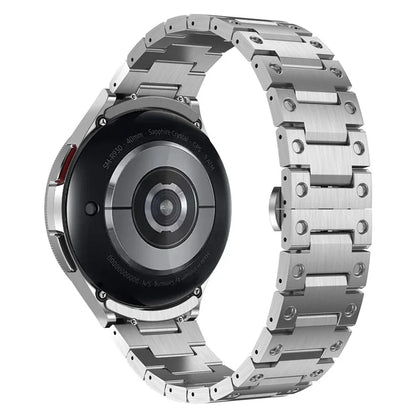 For Samsung Galaxy Watch FE 40mm / Watch6 / Watch6 Classic / Watch 5 Watchband Stainless Steel Watch Strap Replacement