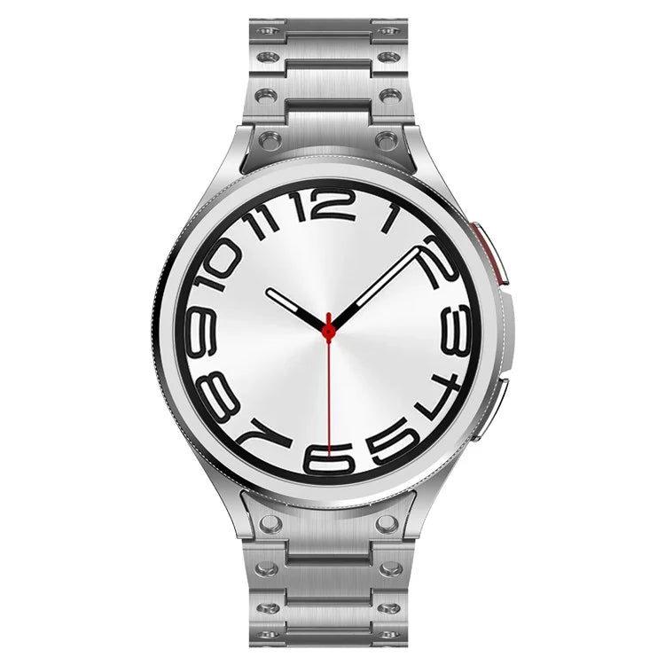 For Samsung Galaxy Watch FE 40mm / Watch6 / Watch6 Classic / Watch 5 Watchband Stainless Steel Watch Strap Replacement