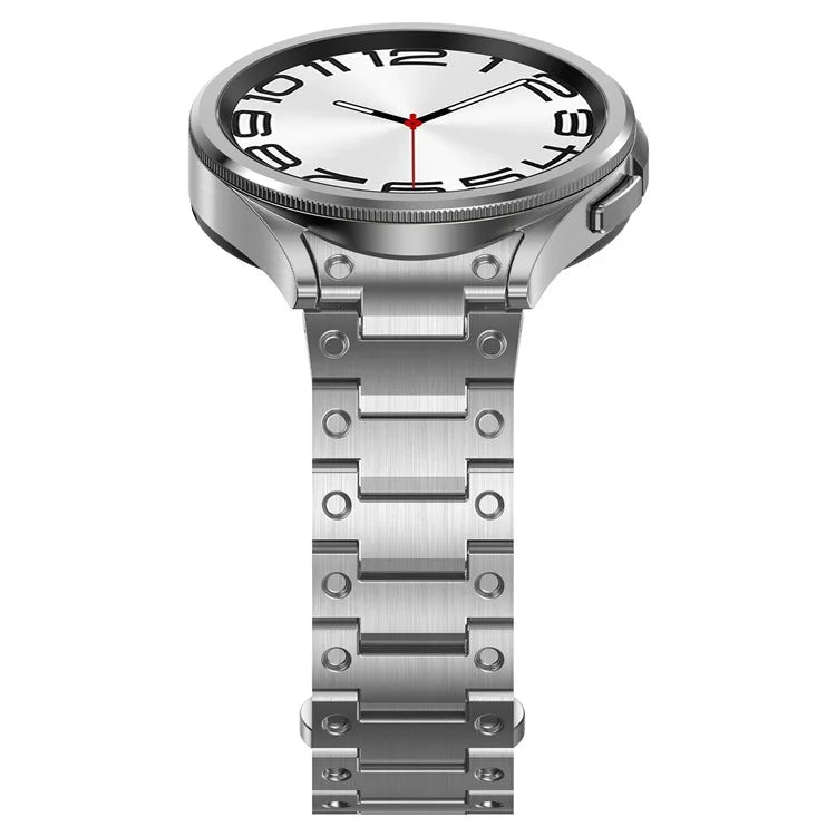 For Samsung Galaxy Watch FE 40mm / Watch6 / Watch6 Classic / Watch 5 Watchband Stainless Steel Watch Strap Replacement