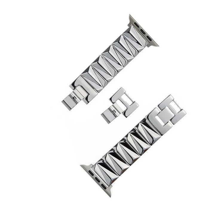 For Apple Watch Series 9 8 7 41mm / 6 5 4 SE (2022) SE (2023) SE 40mm / 3 2 1 38mm Watch Band Aluminium Alloy Metal Strap