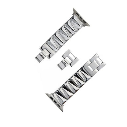 For Apple Watch Series 9 8 7 41mm / 6 5 4 SE (2022) SE (2023) SE 40mm / 3 2 1 38mm Watch Band Aluminium Alloy Metal Strap