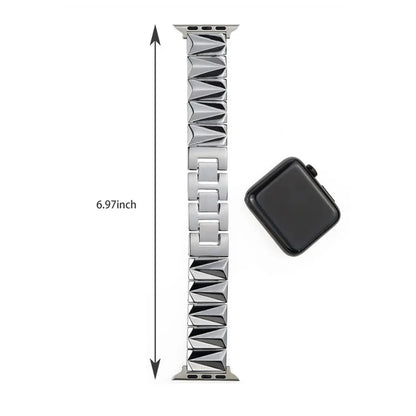 For Apple Watch Series 9 8 7 41mm / 6 5 4 SE (2022) SE (2023) SE 40mm / 3 2 1 38mm Watch Band Aluminium Alloy Metal Strap