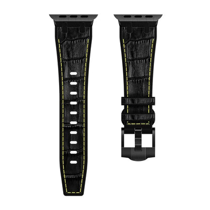 For Apple Watch Ultra 2 Ultra 49mm  /  Series 9 8 7 45mm  /  SE (2023) SE (2022) SE 6 5 4 44mm  /  3 2 1 42mm Watchband / Yellow