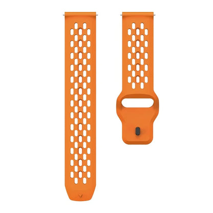 For Garmin Venu 3 / Venu 2 / Vivoactive 4 22mm Watch Strap Hollow Silicone Wrist Band Replacement