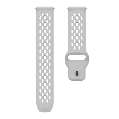 For Garmin Venu 3 / Venu 2 / Vivoactive 4 22mm Watch Strap Hollow Silicone Wrist Band Replacement