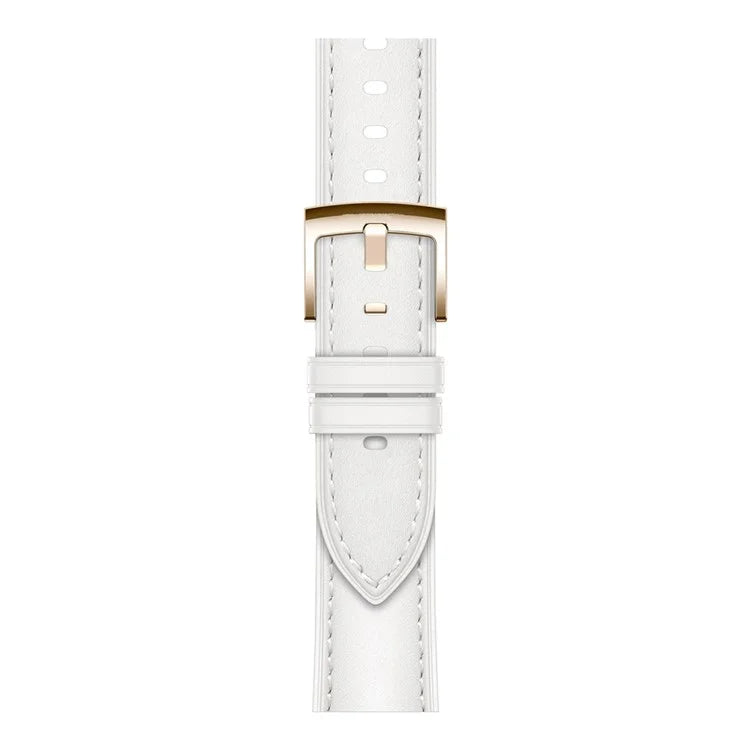 For Huawei Watch GT 4 41mm / Garmin Venu 3S 18mm Watch Band Genuine Cow Leather Wrist Strap