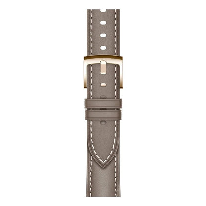 For Huawei Watch GT 4 41mm / Garmin Venu 3S 18mm Watch Band Genuine Cow Leather Wrist Strap