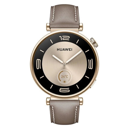 For Huawei Watch GT 4 41mm / Garmin Venu 3S 18mm Watch Band Genuine Cow Leather Wrist Strap