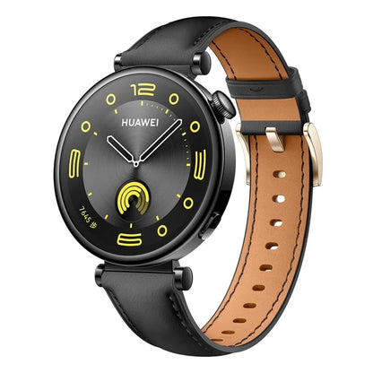 For Huawei Watch GT 4 41mm / Garmin Venu 3S 18mm Watch Band Genuine Cow Leather Wrist Strap