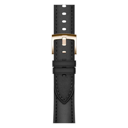 For Huawei Watch GT 4 41mm / Garmin Venu 3S 18mm Watch Band Genuine Cow Leather Wrist Strap