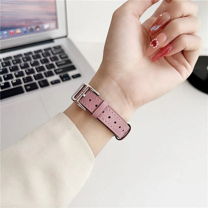 For Garmin Venu 3S / Forerunner 265S / Xiaomi Mi Watch 18mm Watch Band PU Leather Wrist Strap