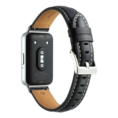 For Samsung Galaxy Fit3 Watch Band Cowhide Leather Strap Replacement