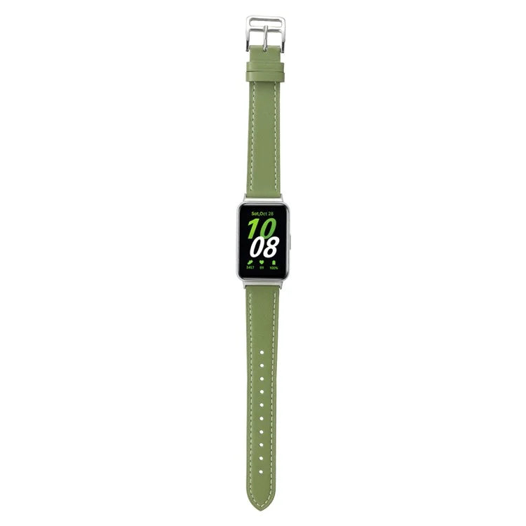 For Samsung Galaxy Fit3 Genuine Leather Watch Strap Band Replacement