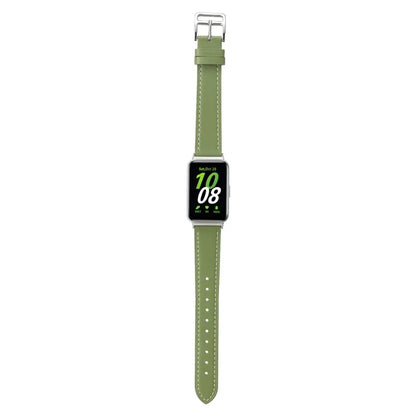 For Samsung Galaxy Fit3 Genuine Leather Watch Strap Band Replacement