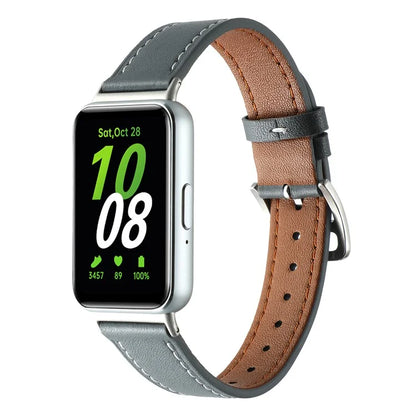 For Samsung Galaxy Fit3 Genuine Leather Watch Strap Band Replacement