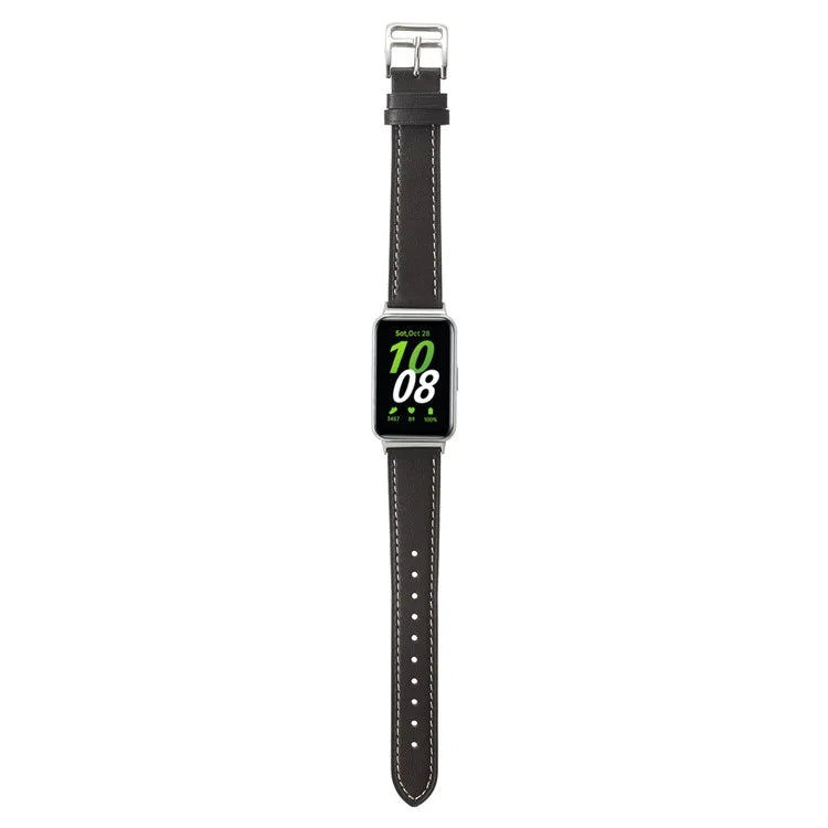 For Samsung Galaxy Fit3 Genuine Leather Watch Strap Band Replacement