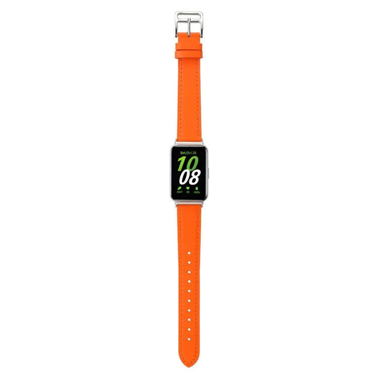 For Samsung Galaxy Fit3 Genuine Leather Watch Strap Band Replacement