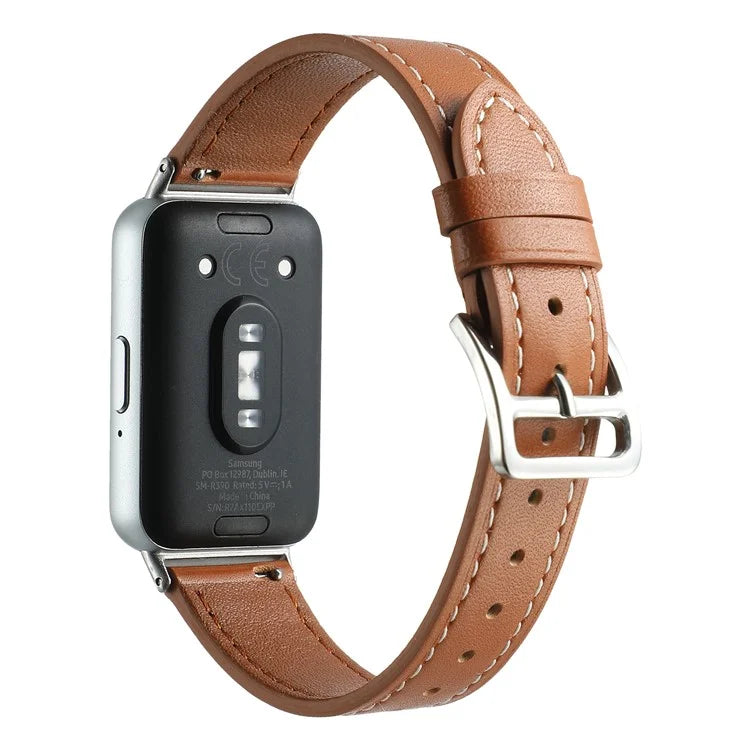 For Samsung Galaxy Fit3 Genuine Leather Watch Strap Band Replacement
