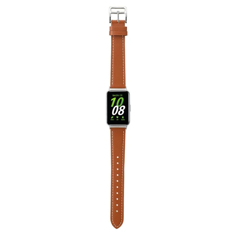 For Samsung Galaxy Fit3 Genuine Leather Watch Strap Band Replacement