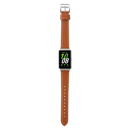 For Samsung Galaxy Fit3 Genuine Leather Watch Strap Band Replacement