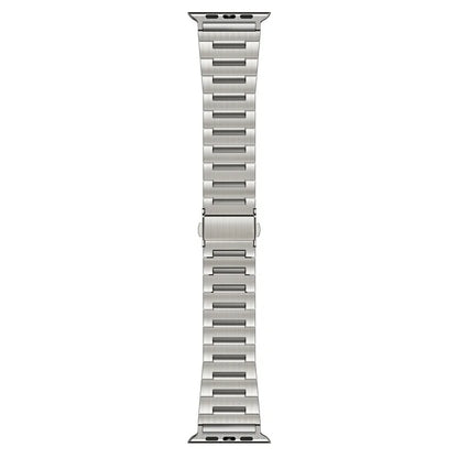 Titanium Alloy Strap for Apple Watch Series 9 8 7 41mm / 6 5 4 SE SE (2022) SE (2023) 40mm / 3 2 1 38mm Silver Band