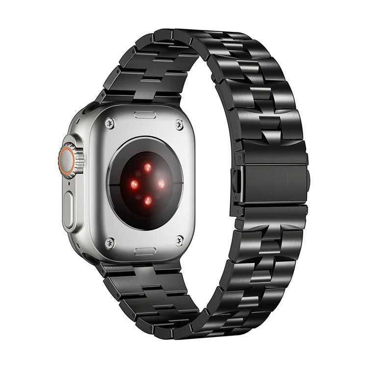 For Apple Watch Ultra 2 Ultra 49mm / Series 9 8 7 45mm / 6 5 4 SE (2022) SE (2023) SE 44mm / 3 2 1 42mm Metal Wrist Band
