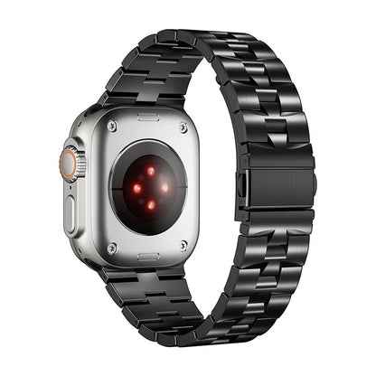 For Apple Watch Ultra 2 Ultra 49mm / Series 9 8 7 45mm / 6 5 4 SE (2022) SE (2023) SE 44mm / 3 2 1 42mm Metal Wrist Band