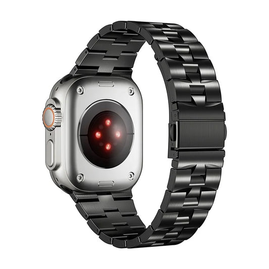 For Apple Watch Ultra 2 Ultra 49mm / Series 9 8 7 45mm / 6 5 4 SE (2022) SE (2023) SE 44mm / 3 2 1 42mm Metal Wrist Band