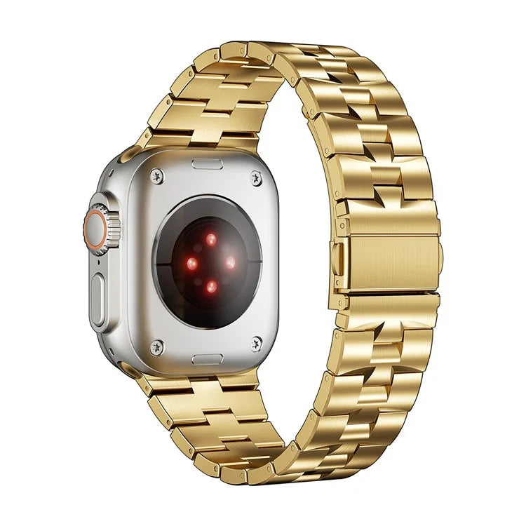For Apple Watch Ultra 2 Ultra 49mm / Series 9 8 7 45mm / 6 5 4 SE (2022) SE (2023) SE 44mm / 3 2 1 42mm Metal Wrist Band