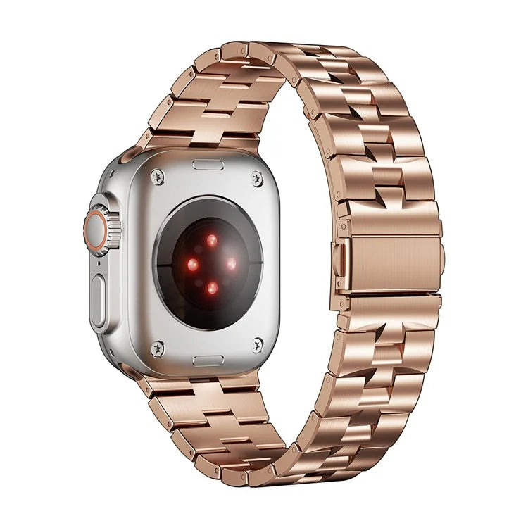 For Apple Watch Ultra 2 Ultra 49mm / Series 9 8 7 45mm / 6 5 4 SE (2022) SE (2023) SE 44mm / 3 2 1 42mm Metal Wrist Band