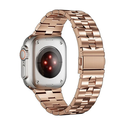 For Apple Watch Ultra 2 Ultra 49mm / Series 9 8 7 45mm / 6 5 4 SE (2022) SE (2023) SE 44mm / 3 2 1 42mm Metal Wrist Band
