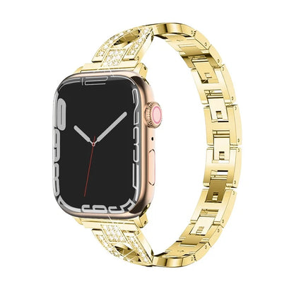 For Apple Watch Ultra 49mm / Ultra 2 49mm / Series 9 / 8 / 7 45mm / 6 / 5 / 4 / SE / SE (2022) / SE (2023) 44mm / 3 / 2 / 1 42mm Cross Design Strap
