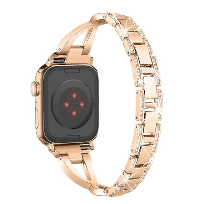 For Apple Watch Ultra 49mm / Ultra 2 49mm / Series 9 / 8 / 7 45mm / 6 / 5 / 4 / SE / SE (2022) / SE (2023) 44mm / 3 / 2 / 1 42mm Cross Design Strap