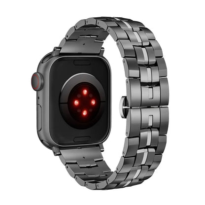 Zinc Alloy Strap for Apple Watch Ultra 2 Ultra 49mm / Series 9 8 7 45mm / 6 5 4 SE (2022) SE (2023) SE 44mm / 3 2 1 42mm Wrist Band