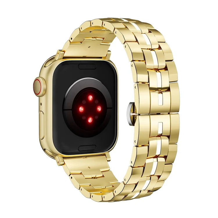 Zinc Alloy Strap for Apple Watch Ultra 2 Ultra 49mm / Series 9 8 7 45mm / 6 5 4 SE (2022) SE (2023) SE 44mm / 3 2 1 42mm Wrist Band