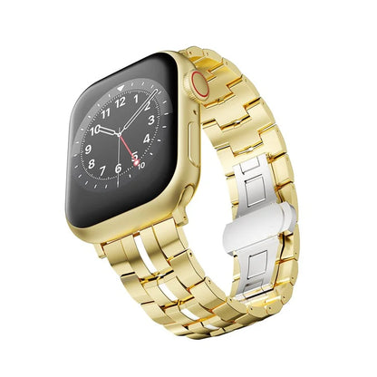 Zinc Alloy Strap for Apple Watch Ultra 2 Ultra 49mm / Series 9 8 7 45mm / 6 5 4 SE (2022) SE (2023) SE 44mm / 3 2 1 42mm Wrist Band