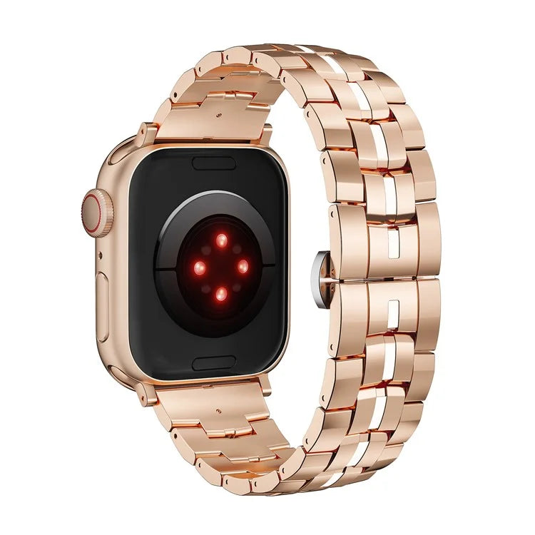 Zinc Alloy Strap for Apple Watch Ultra 2 Ultra 49mm / Series 9 8 7 45mm / 6 5 4 SE (2022) SE (2023) SE 44mm / 3 2 1 42mm Wrist Band