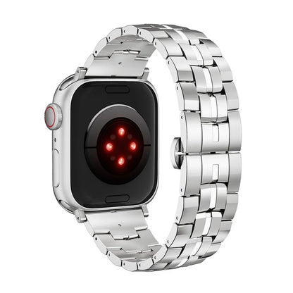 Zinc Alloy Strap for Apple Watch Ultra 2 Ultra 49mm / Series 9 8 7 45mm / 6 5 4 SE (2022) SE (2023) SE 44mm / 3 2 1 42mm Wrist Band