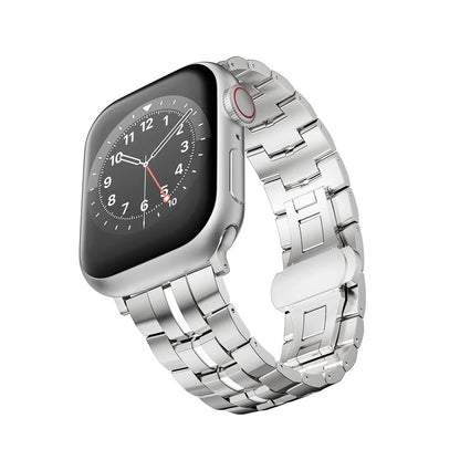 Zinc Alloy Strap for Apple Watch Ultra 2 Ultra 49mm / Series 9 8 7 45mm / 6 5 4 SE (2022) SE (2023) SE 44mm / 3 2 1 42mm Wrist Band